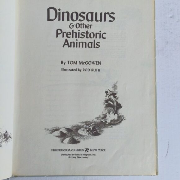 Vintage Funk and Wagnalls World of Dinosaurs and Other Prehistoric Animals - Picture 3 of 8